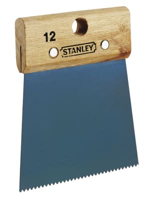 SPATOLA DENTI FINI MM.120 STANLEY