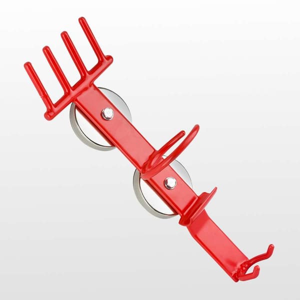 Supporto Magnetico per Avvitatori Pneumatici e Utensili ad Aria Rosso