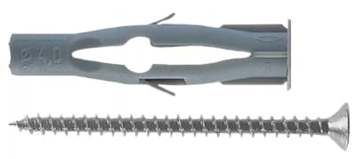 TASSELLO FU 10X60 CON VITE Z/B FISCHER