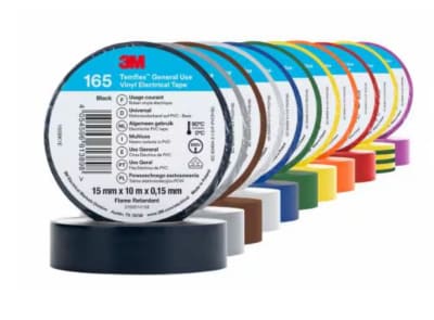 TEMFLEX 165 ISOLANTE 25X25 NERO 3M
