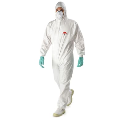 TUTA LIFEGUARD PLUS TYVEK C/CAPPUCCIO (Es. art.124 DL 34/2020)