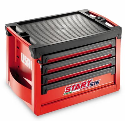 USAG 516 STC4V CASSETTIERA ROSSA VUOTA