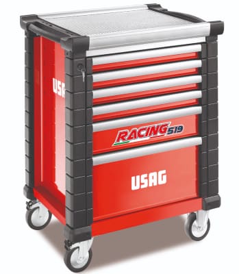 USAG 519 RS6/3V CARRELLO RACING ROSSO VUOTO