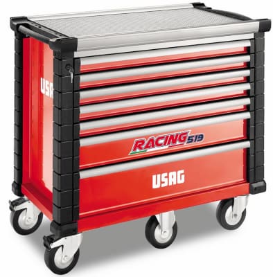 USAG 519 RS6/5V CARRELLO RACING ROSSO VUOT