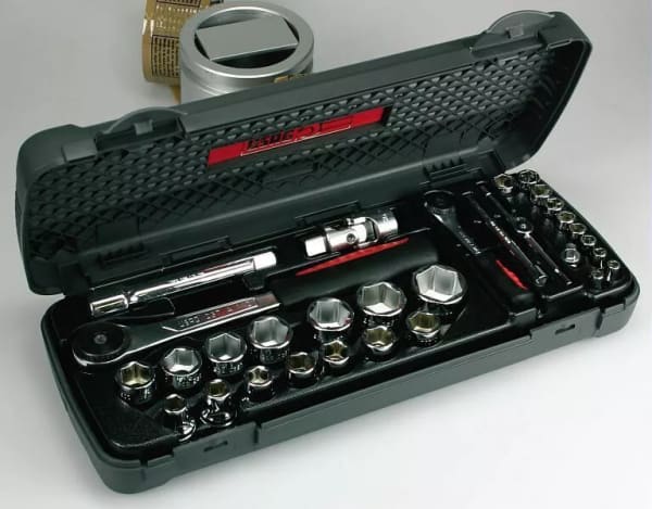 USAG SERIE CHIAVI BUSSOLA 607 31 PZ E607 1/2 1/4 + DUCATI