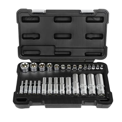VALIGETTA CON 28 BUSS.TORX CORTE/LNG.JBM