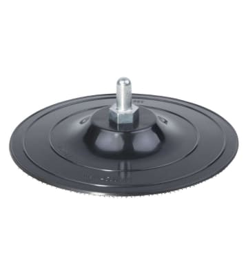 WOLFCRAFT 1 Platorello velcro gambo 8mm ø125