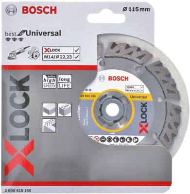 X-LOCK DISCO DIAM. BEST UNIV. 115MM BOSCH