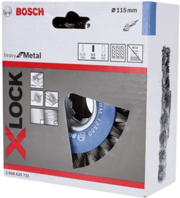 X-LOCK SPAZZOLA DISCO 115X0,5MM BOSCH