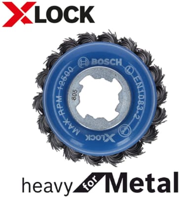 X-LOCK SPAZZOLA TAZZA 75X0,5MM BOSCH