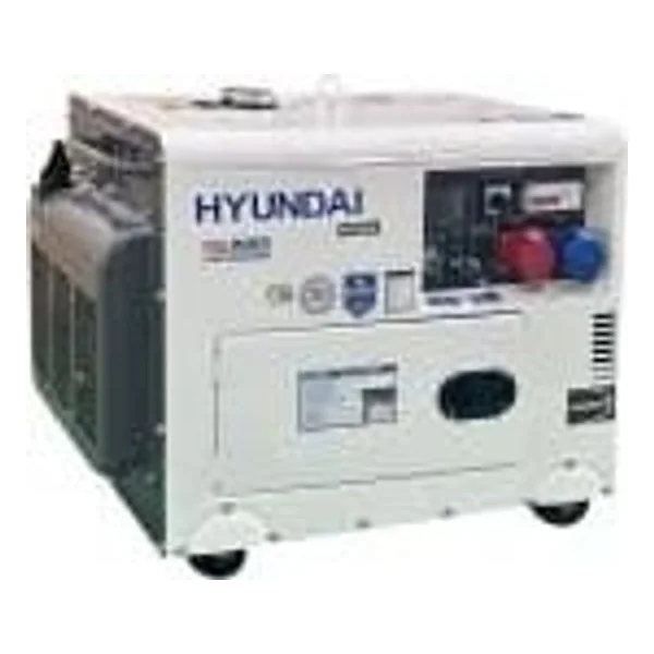 VINCO & HYUNDAI GENERATORE DIESEL SIL.8kW 220V AVV.ELETT. HYUNDAI – cod. VIN65255