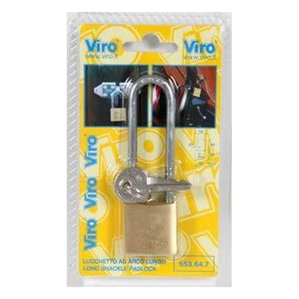 Viro BL 555.49.7 Lucchetto Fai Arco Lungo 50MM Ott – cod. CPD59848