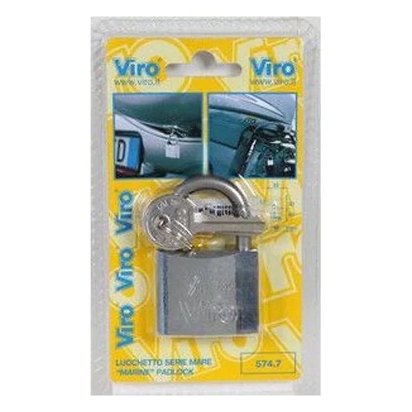 Viro BL 575 Lucchetto Mare Arco 50MM Ottone – cod. CPD10725