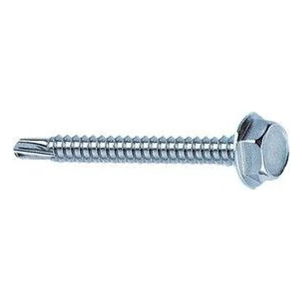 Vite per Lamiera Autoperforante Tecc 4,8X 25MM ZN Bianca UNI8117 Drillex – cod. CPD19711