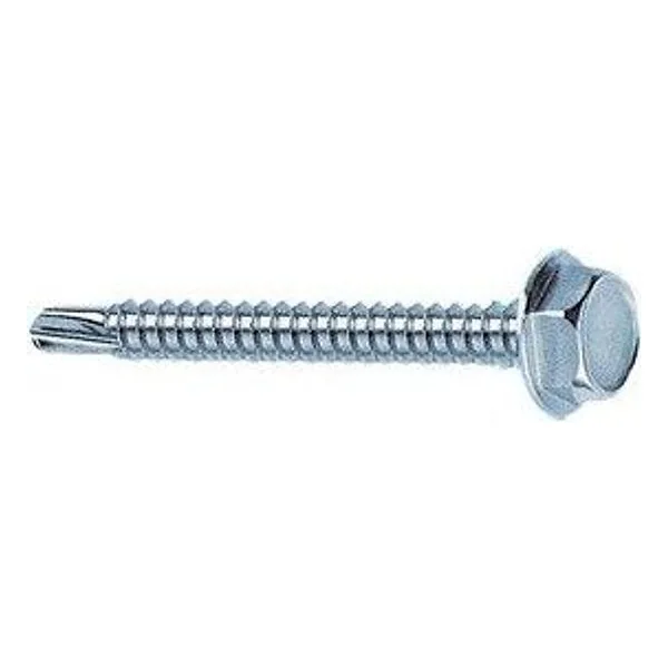 Vite per Lamiera Autoperforante Tecc 5,5X 45MM ZN Bianca UNI8117 Drillex – cod. CPD39606