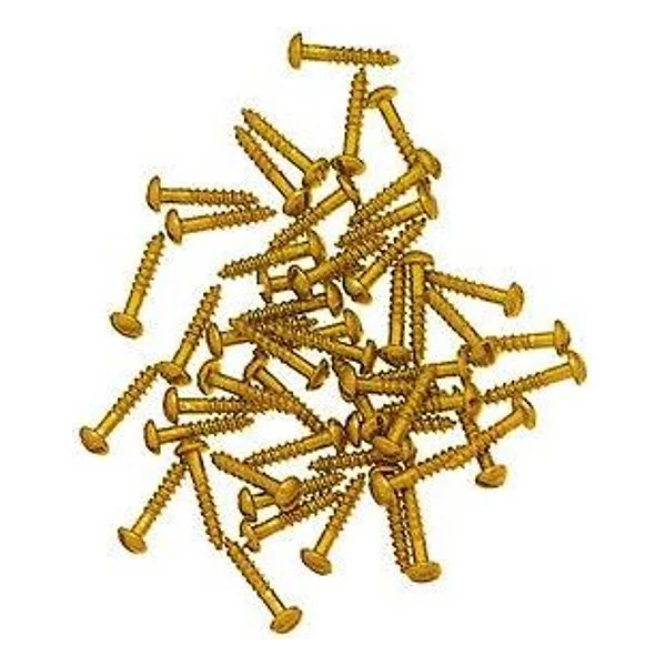 Viti Testa Bombata Ferro Ottonato 2X10 mm – cod. CPD26842