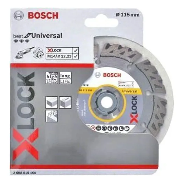 X-Lock Disco Diam. Best Univ. 115MM Bosch – cod. BOS2608615160