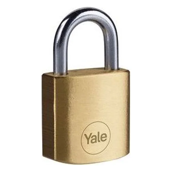 Yale PL110 Lucchetto Ottone Rettangolare 20 mm – cod. CPD8603
