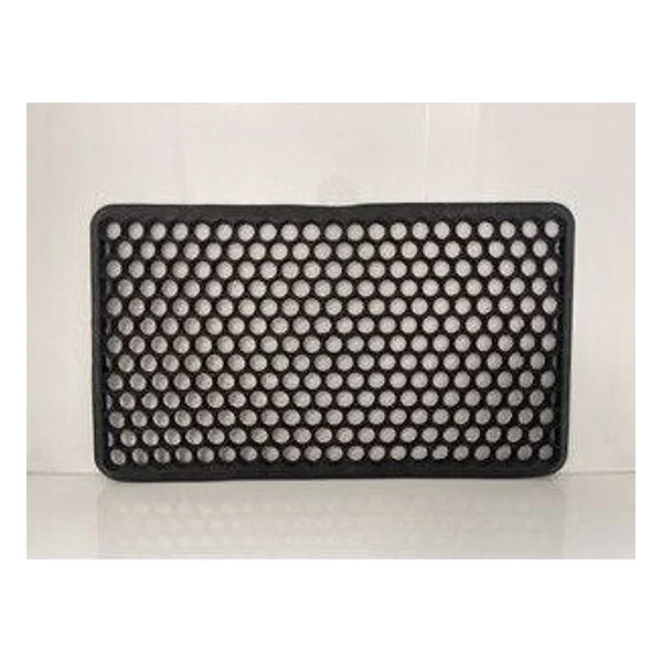 Zerbino Nido D'Ape Nero con Bordo 41X71 cm – cod. CPD37763