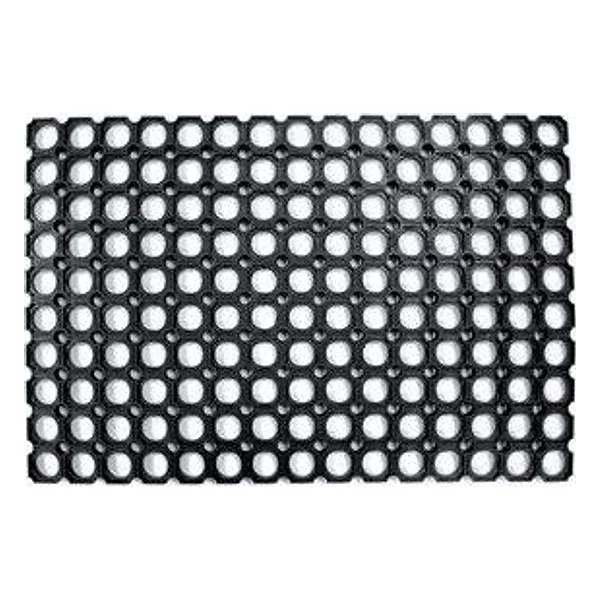 Zerbino Robustus PVC Componibile Nero 40X70 cm – cod. CPD37198
