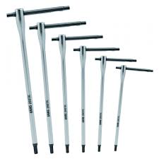 SERIE DI 6 CHIAVI A T MASCHIO ESAGONALE 280 TK/SE6 USAG