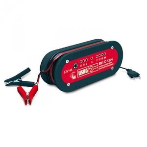 CARICABATTERIE - MANTENITORE DI CARICA 12 V/4A 891 C 12/4 USAG