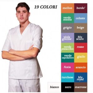 DIVISA COMPLETA UNISEX SANITARIA INFERMIERE ART.OP151MC