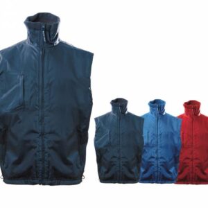 Gilet trendy in pongee art 410 Bluetech